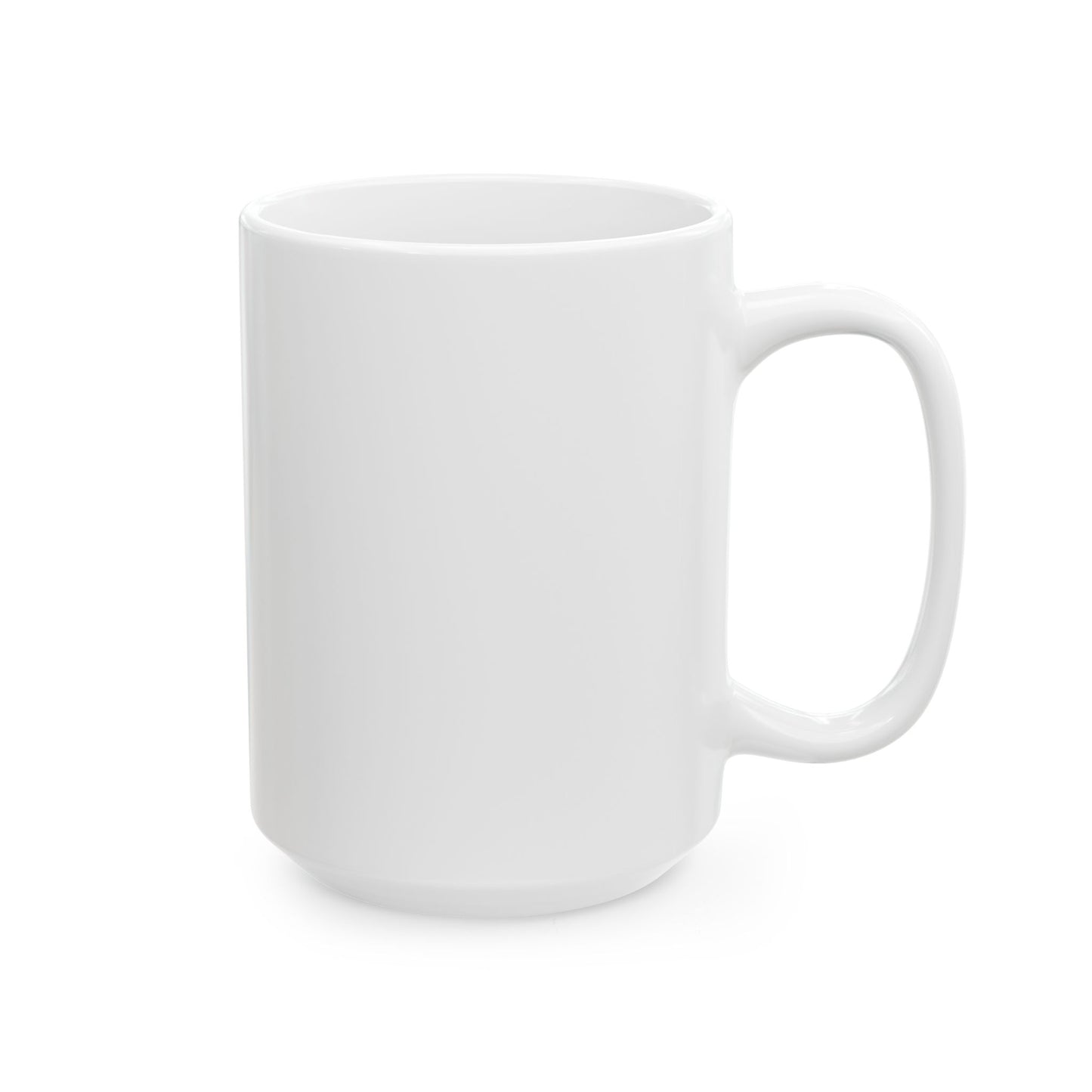 Tea with Tina™ – White Ceramic Mug (15 oz)