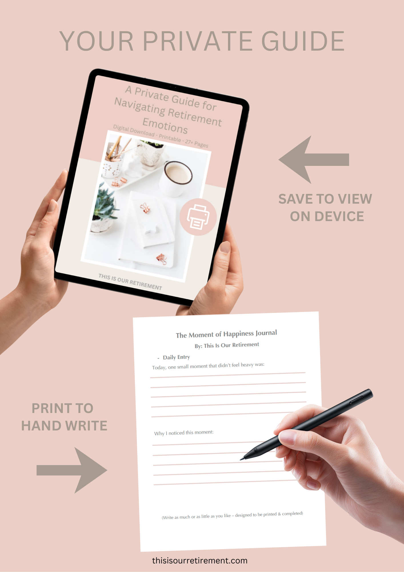 A Private Guide for Navigating Retirement Emotions