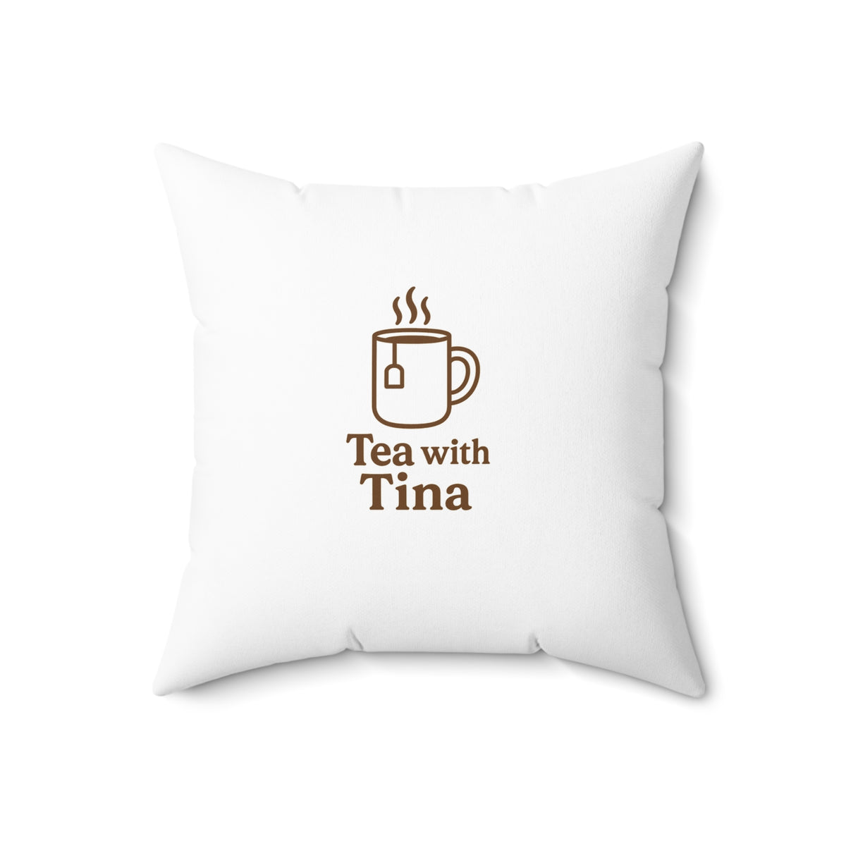 Tea with Tina™ – Accent Pillow (18 × 18)