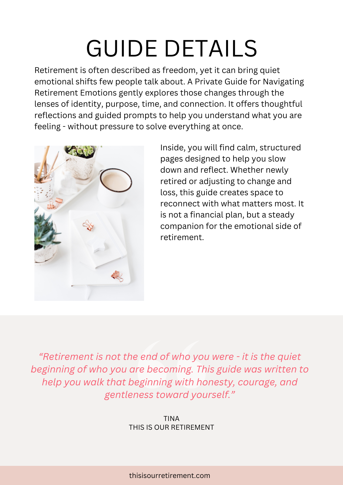 A Private Guide for Navigating Retirement Emotions